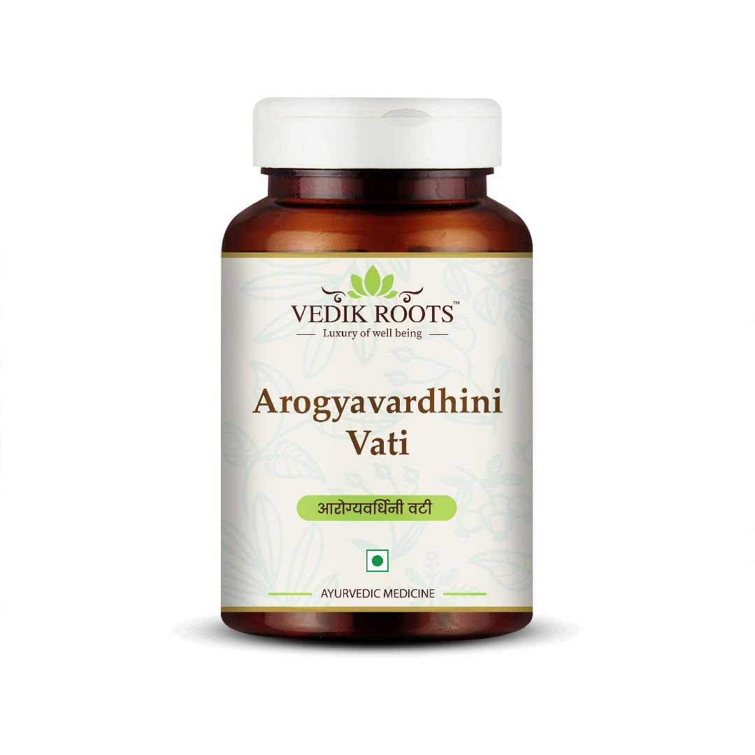 Arogyavardhini Vati Tablets - Natural Detox and Liver Health Support | for Spleen Enlargement | Reduces Bloating | for Nutrient Absorption Improvement
