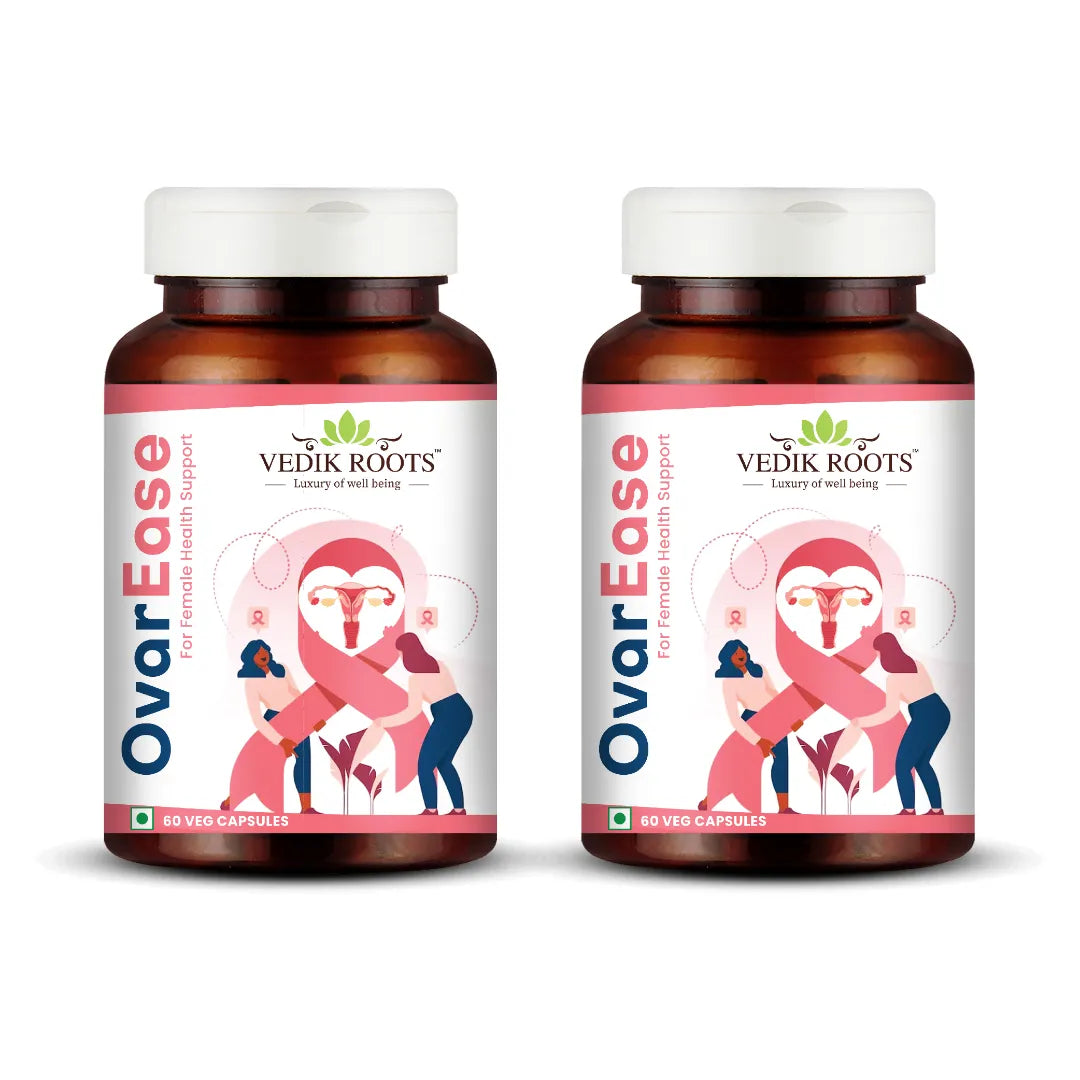 OvarEase - Fights signs of Irregular Periods| Relief from Cramps| Helps with PCOS/PCOD
