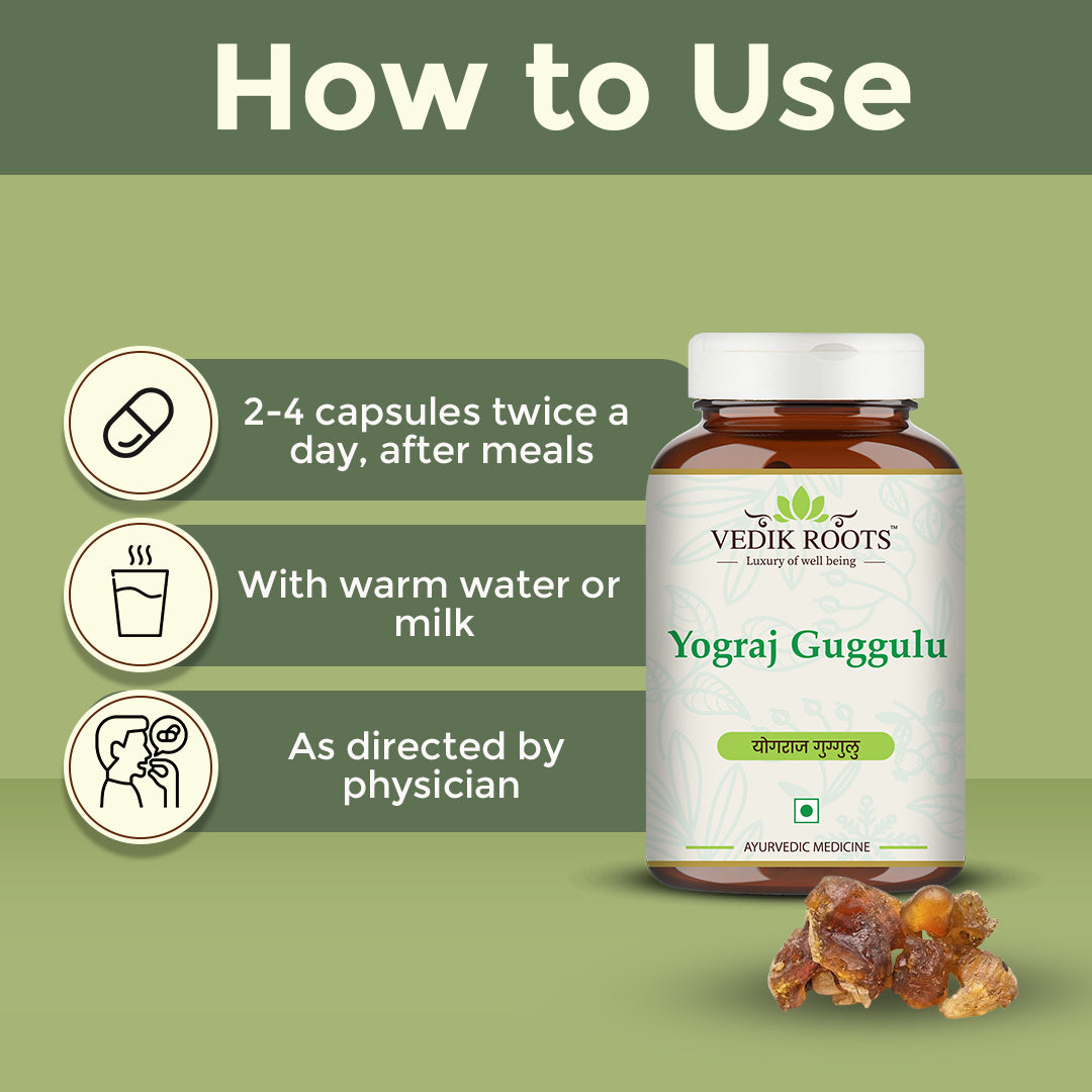 How to use Yograj guggulu
