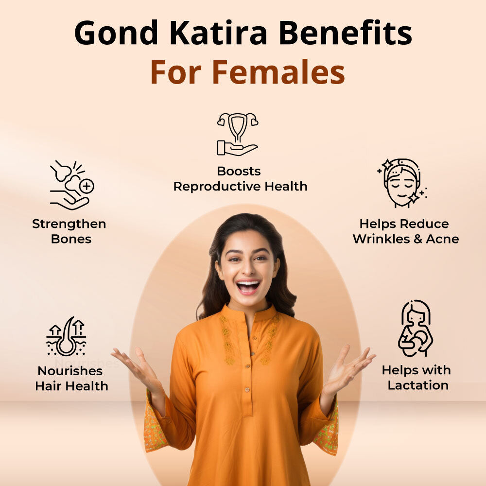 Gond Katira Granules – Quick-Dissolve, Easy-to-Use, Long-Lasting, and Perfectly Measured for Your Daily Nutrition!