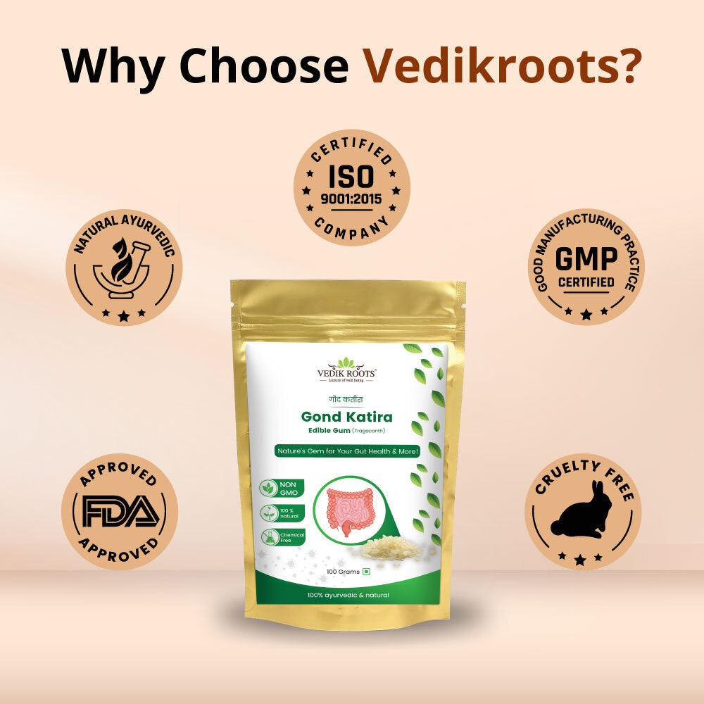 Gond Katira Granules – Quick-Dissolve, Easy-to-Use, Long-Lasting, and Perfectly Measured for Your Daily Nutrition!