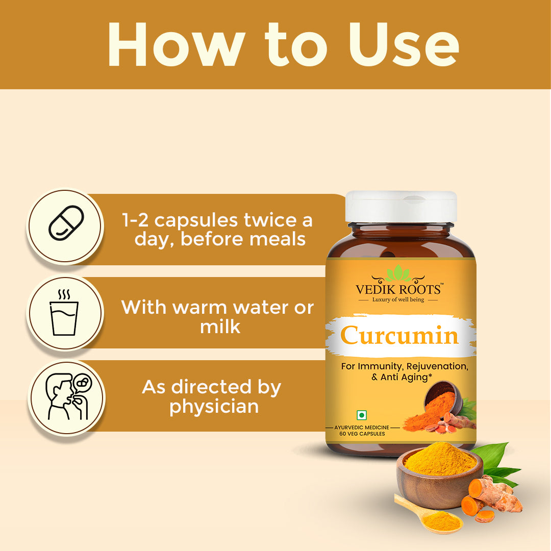 How to use curcumin capsules