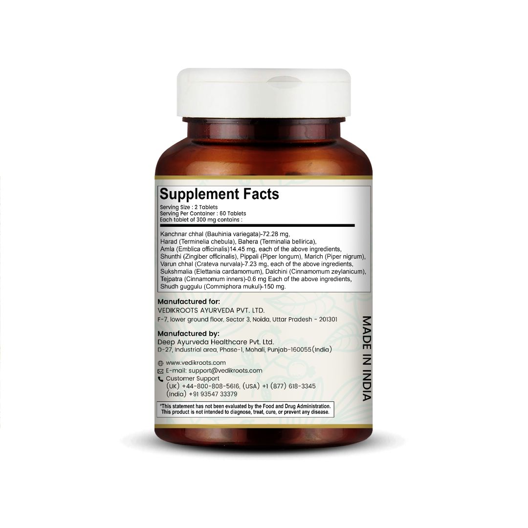 Kanchnar Guggulu | Ayurvedic Supplement For Thyroid | Hormonal Balance For Women