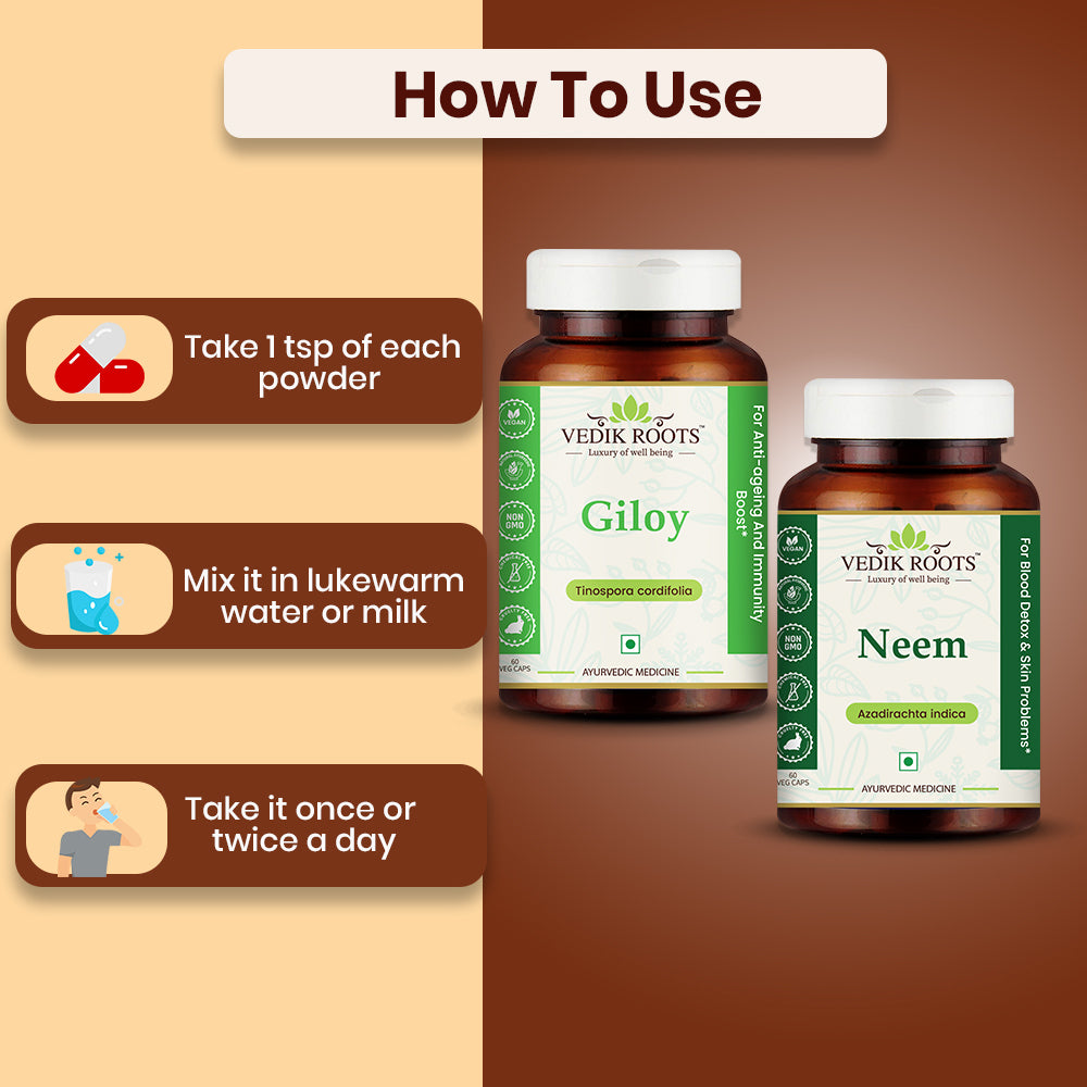 Neem and Giloy Combo Pack