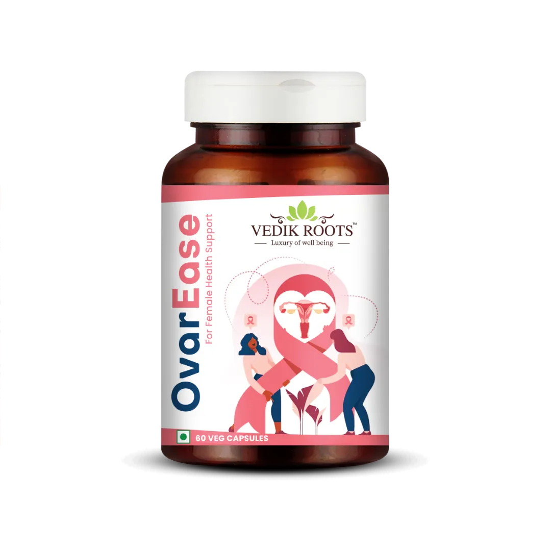 OvarEase - Fights signs of Irregular Periods| Relief from Cramps| Helps with PCOS/PCOD