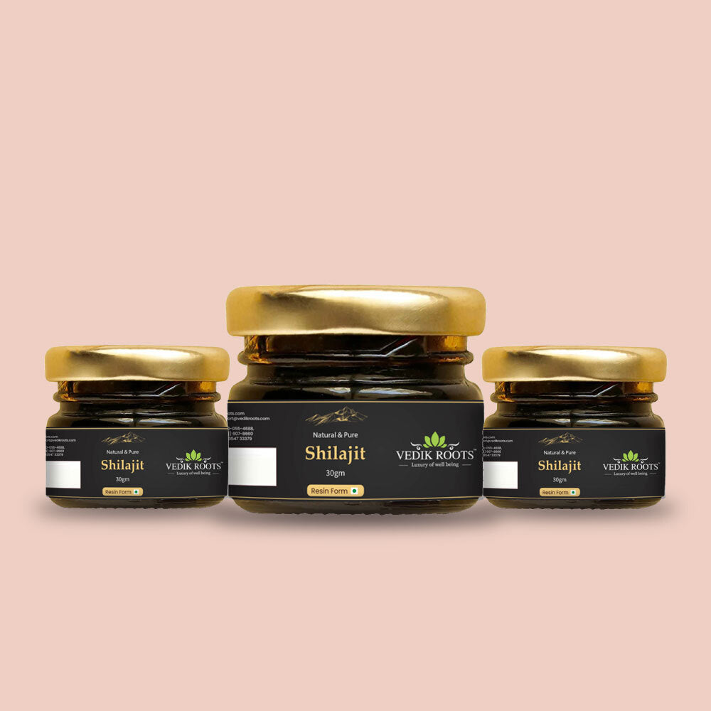 Authentic shilajit pack of three