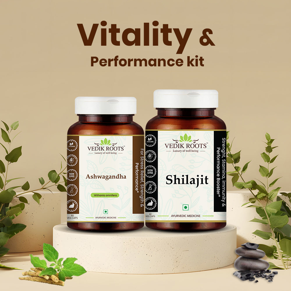 Shilajit & Ashwagandha Combo Pack