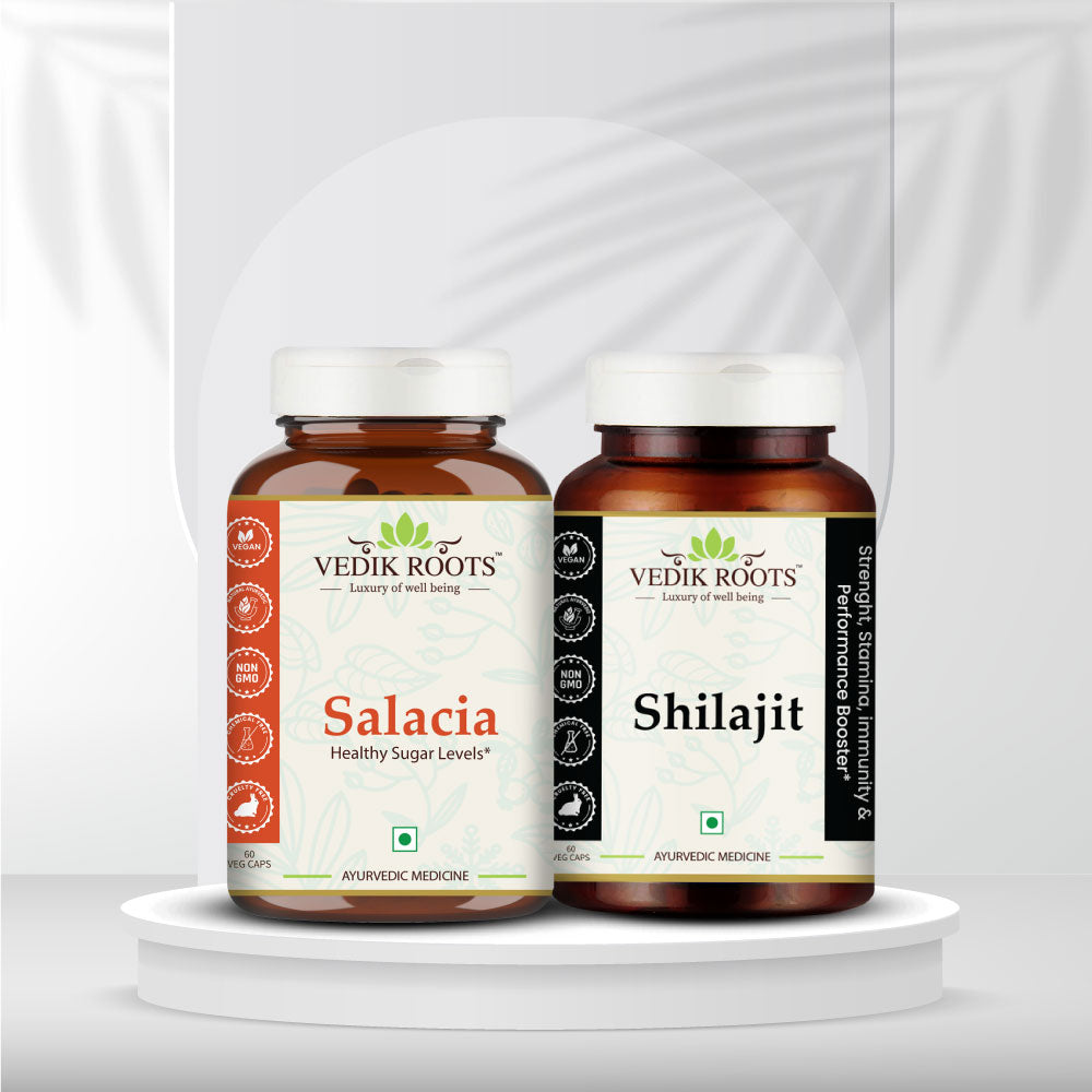 Shilajit and Salacia Combo Pack