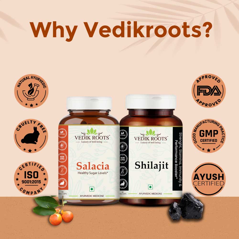 Shilajit and Salacia Combo Pack