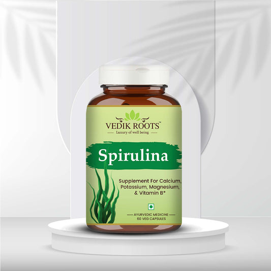 Spirulina capsules