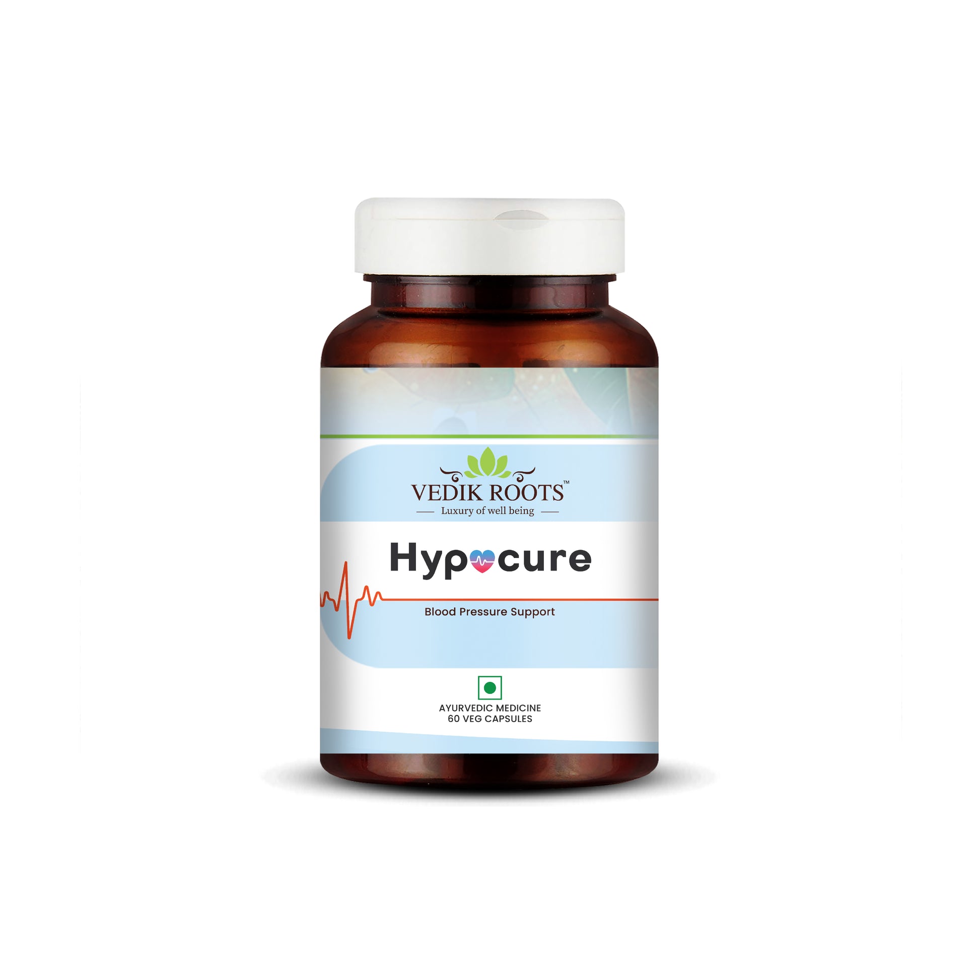 Hypocure Capsule - BP Capsules ( Control Hypertension, Naturally Reduce Stress & Anxiety)