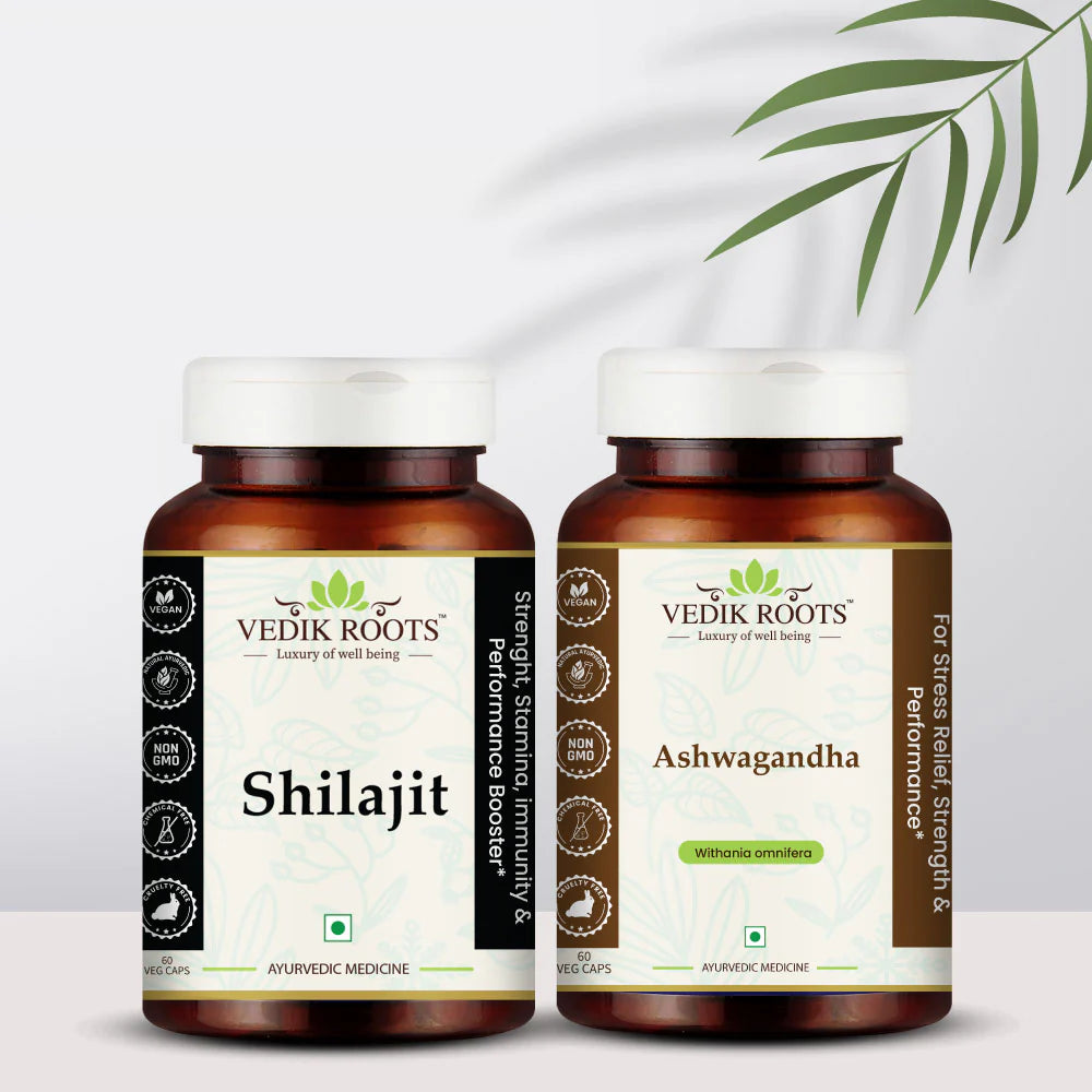 Shilajit & Ashwagandha Combo Pack