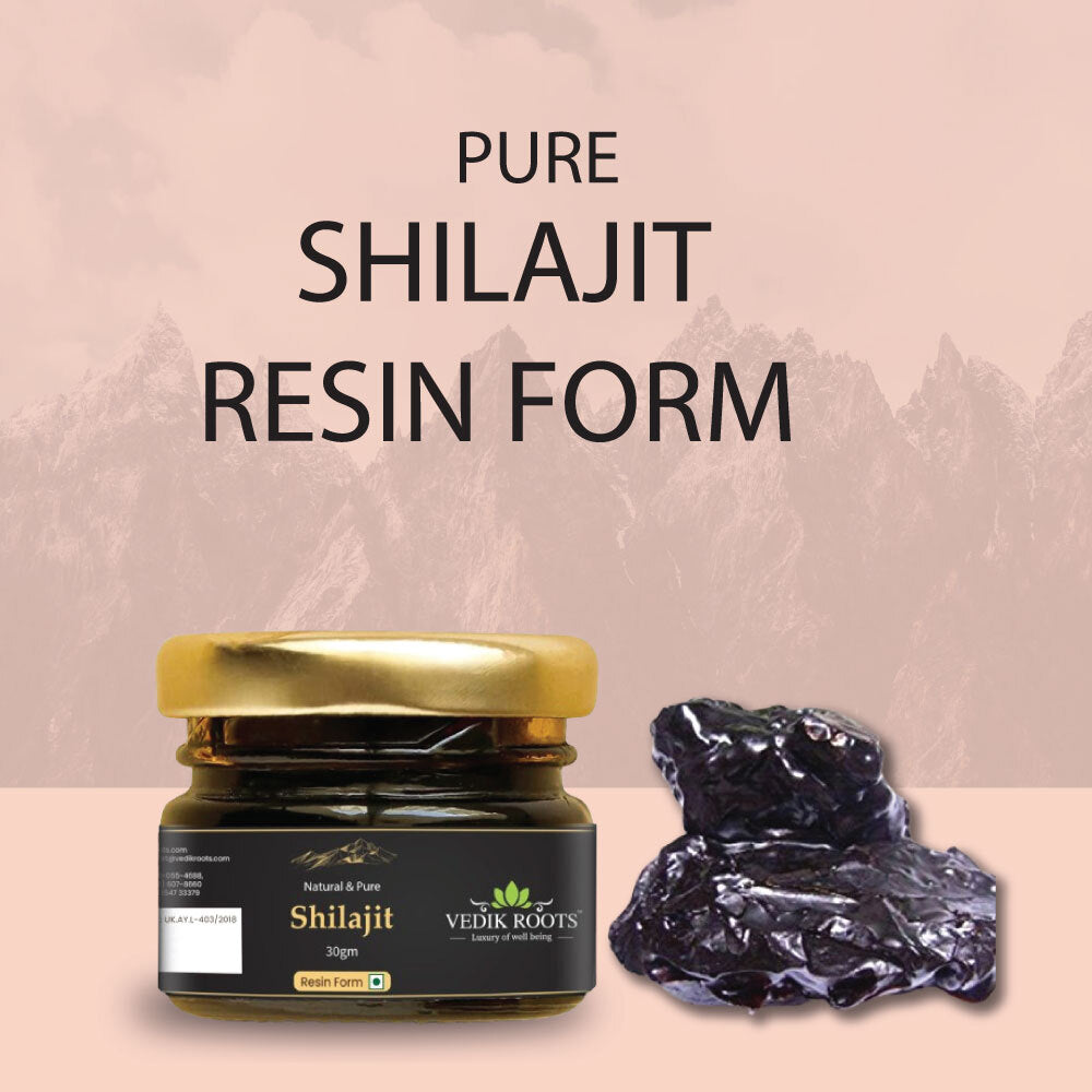 Pure Shilajit Resin 30 Gram For Strength, Stamina & Vitality