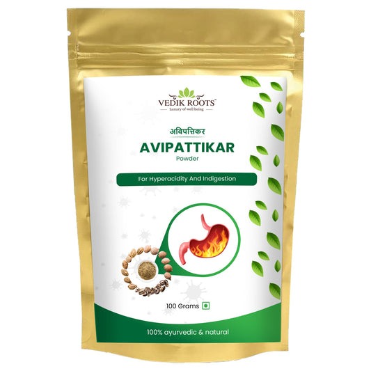 Buy Vedikroots Ayurveda Avipattikar Powder | 100% Pure & Organic 